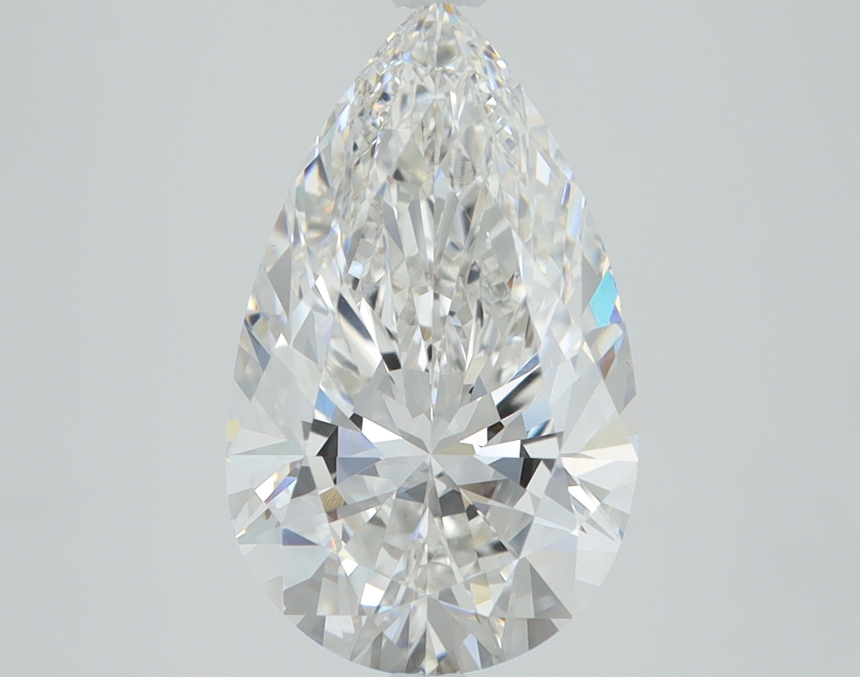 3.09 Carat Pear Cut Lab Diamond