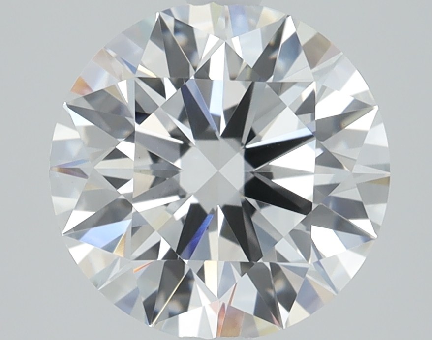 2.52 Carat Round Cut Lab Diamond