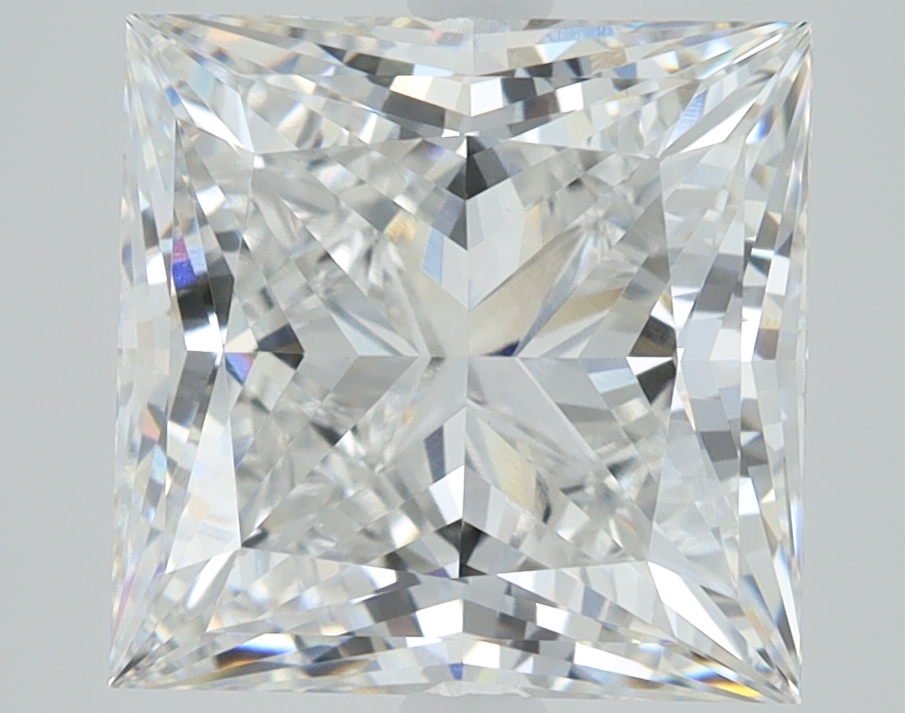 4.51 Carat Princess Cut Lab Diamond