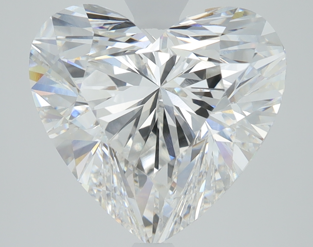 5.01 Carat Heart Cut Lab Diamond