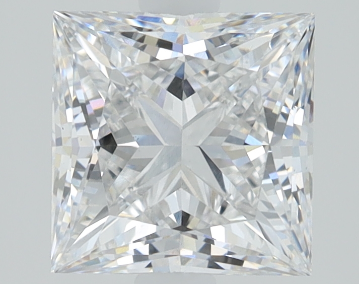 1.61 Carat Princess Cut Lab Diamond