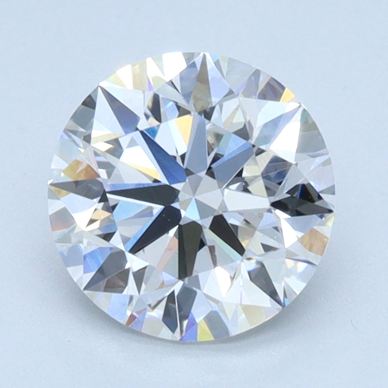 1.41 Carat Round Cut Lab Diamond