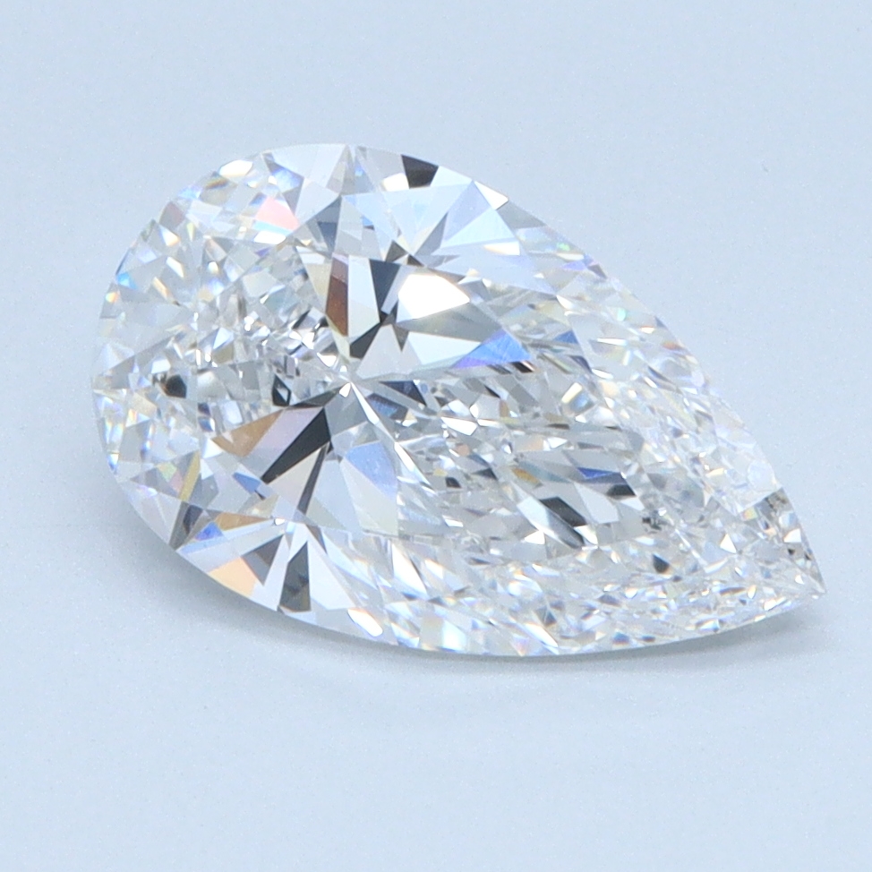 1.64 Carat Pear Cut Lab Diamond