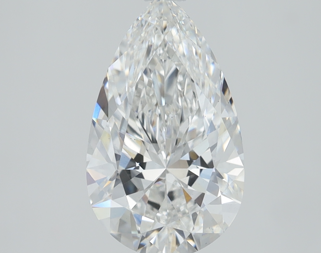 1.71 Carat Pear Cut Lab Diamond