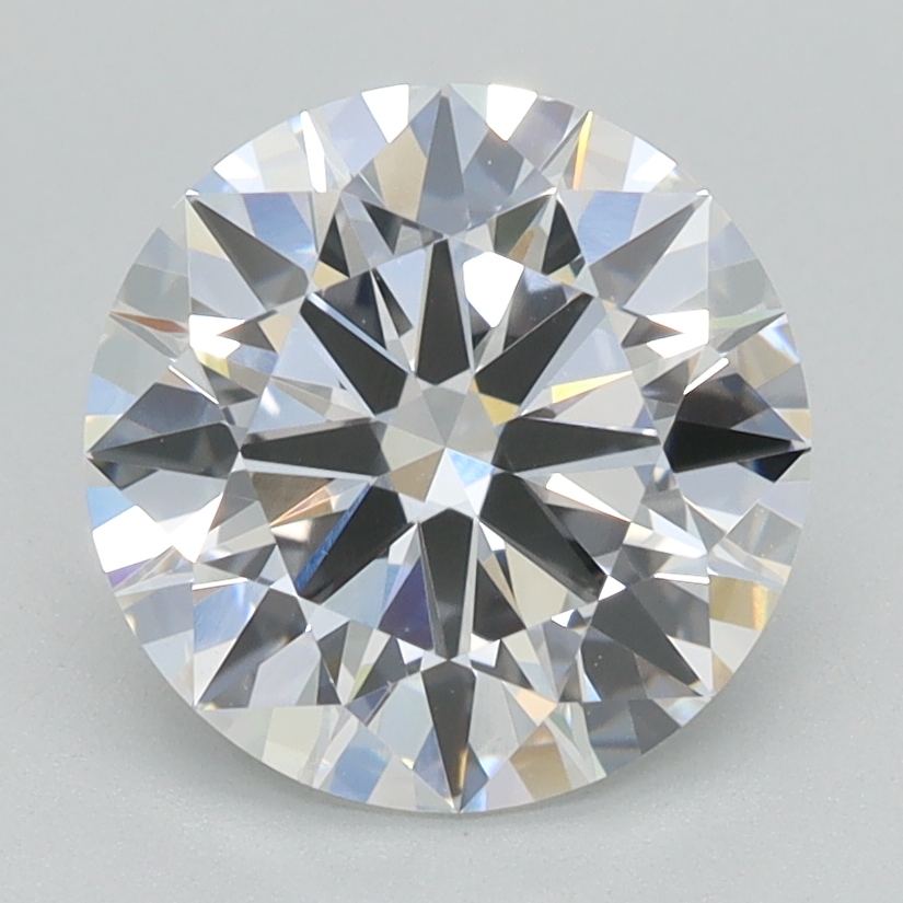 2.02 Carat Round Cut Lab Diamond