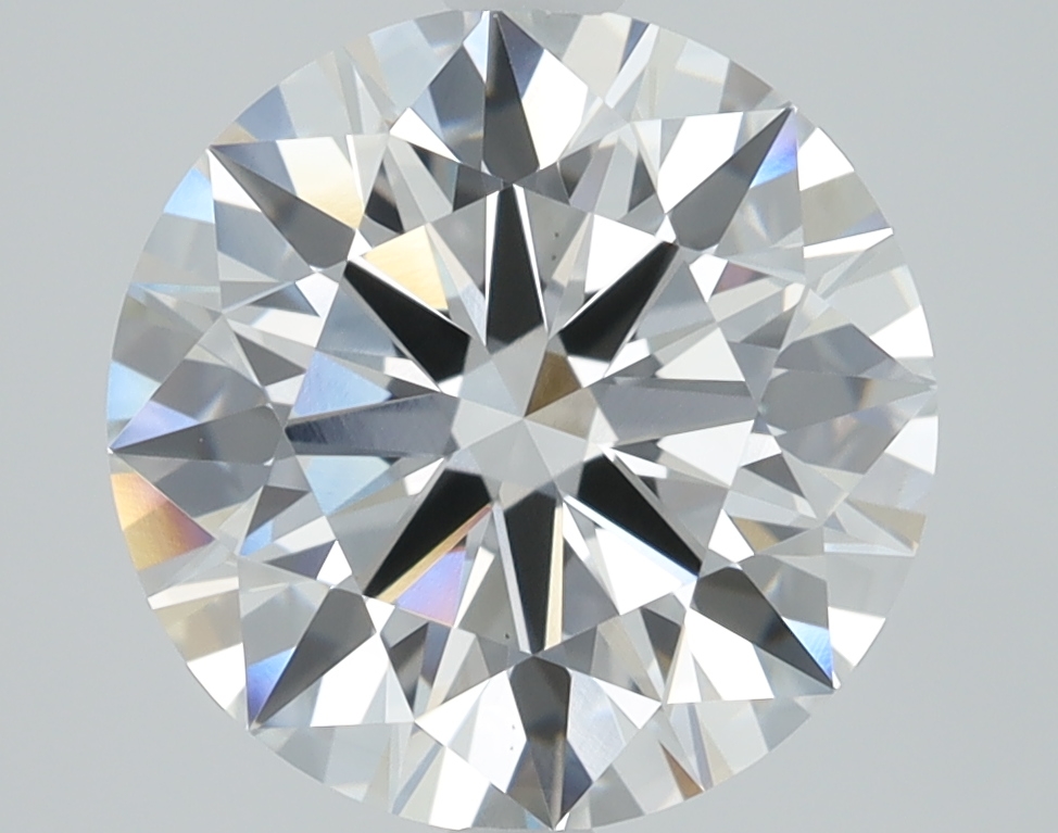 3.58 Carat Round Cut Lab Diamond