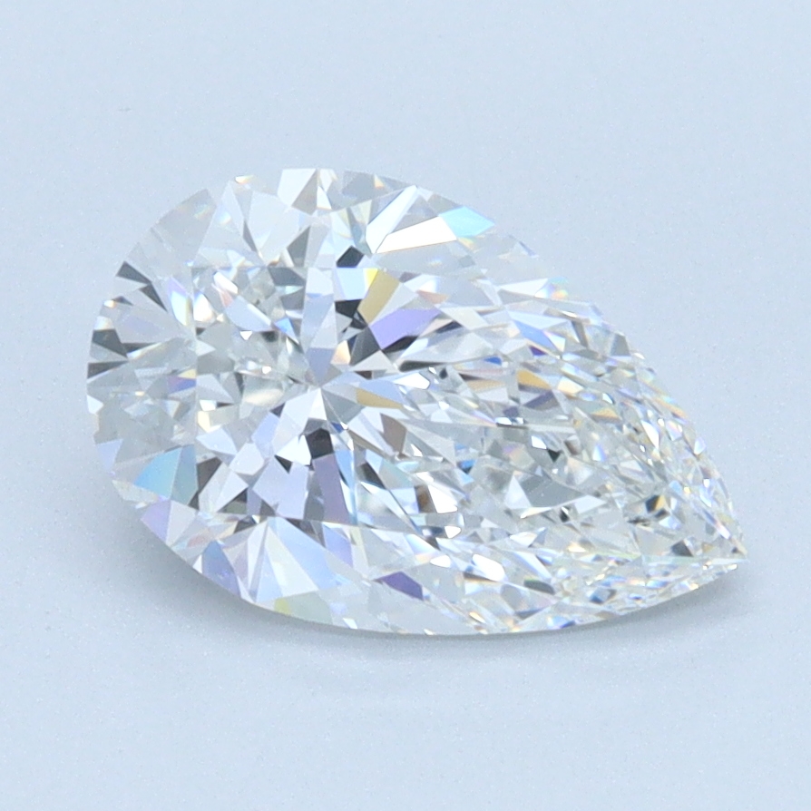 1.23 Carat Pear Cut Lab Diamond