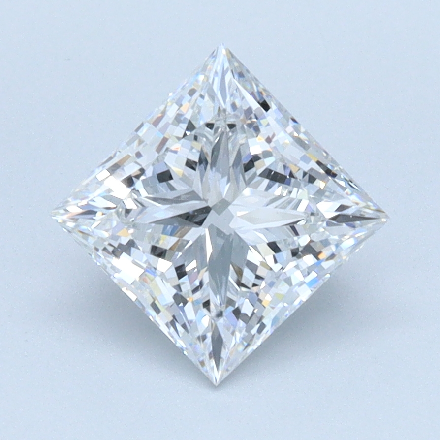 1.43 Carat Princess Cut Lab Diamond