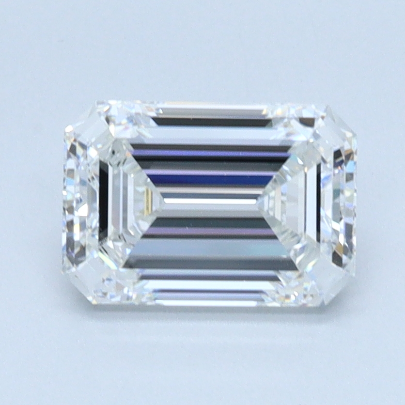 1.26 Carat Emerald Cut Lab Diamond