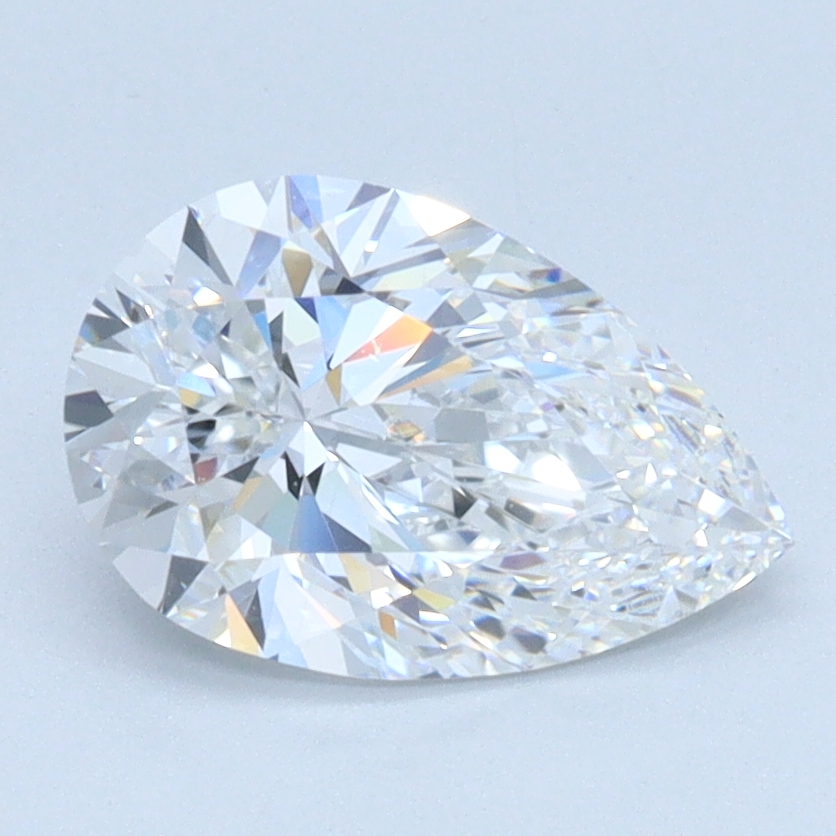 1.27 Carat Pear Cut Lab Diamond