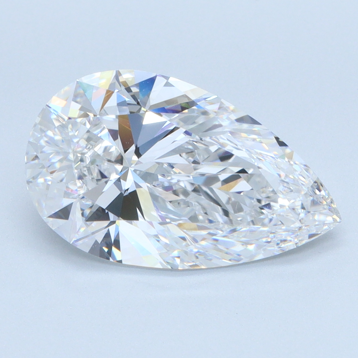 3.21 Carat Pear Cut Lab Diamond