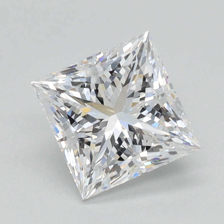 1.08 Carat Princess Cut Lab Diamond