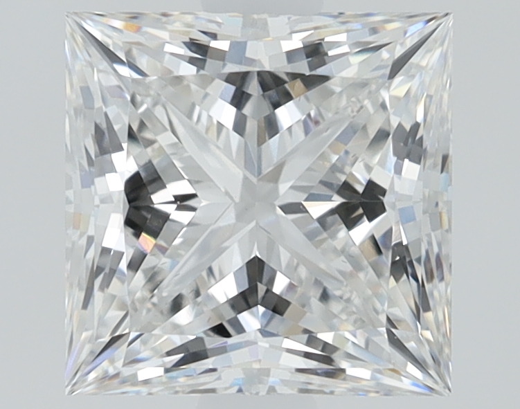 1.78 Carat Princess Cut Lab Diamond