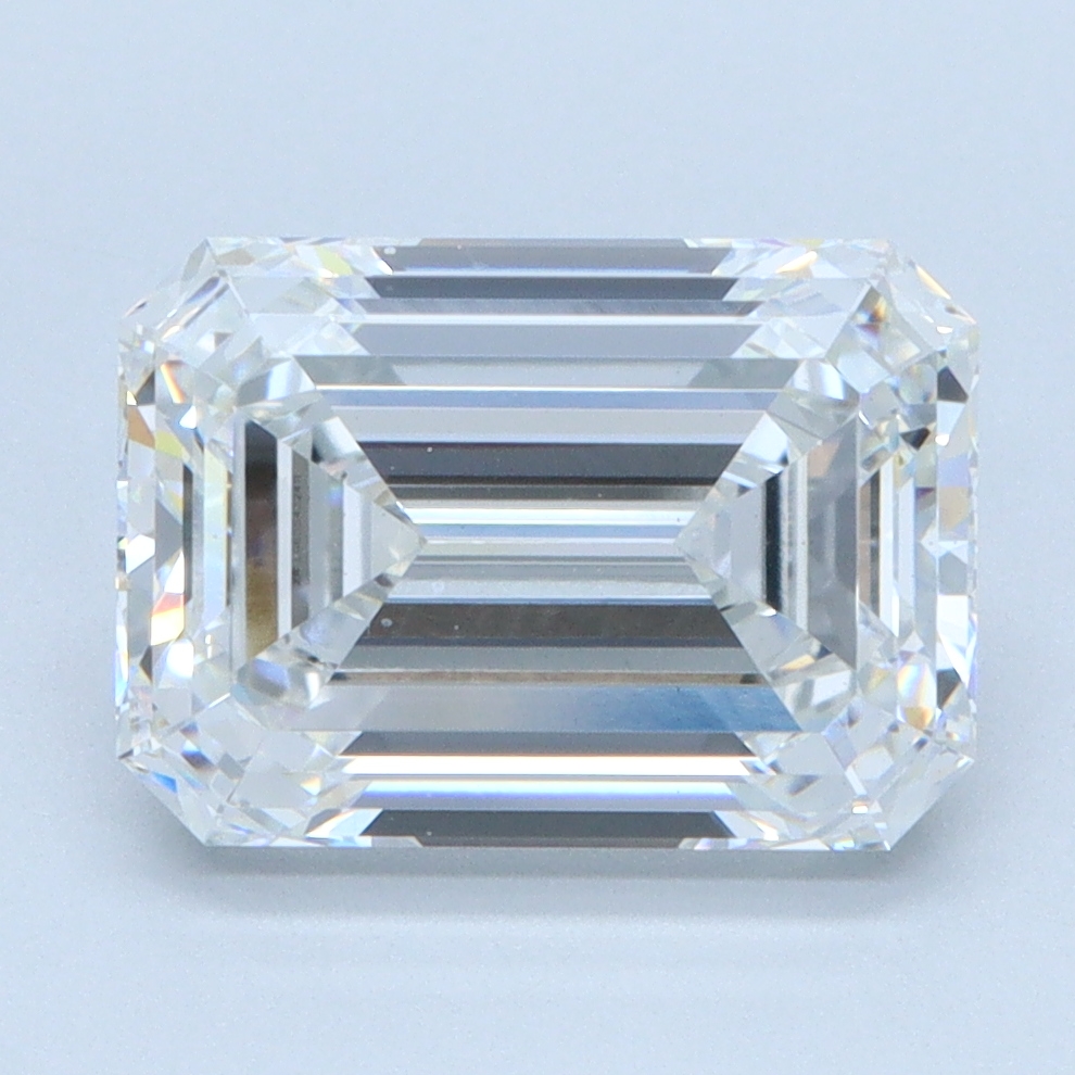 3.09 Carat Emerald Cut Lab Diamond