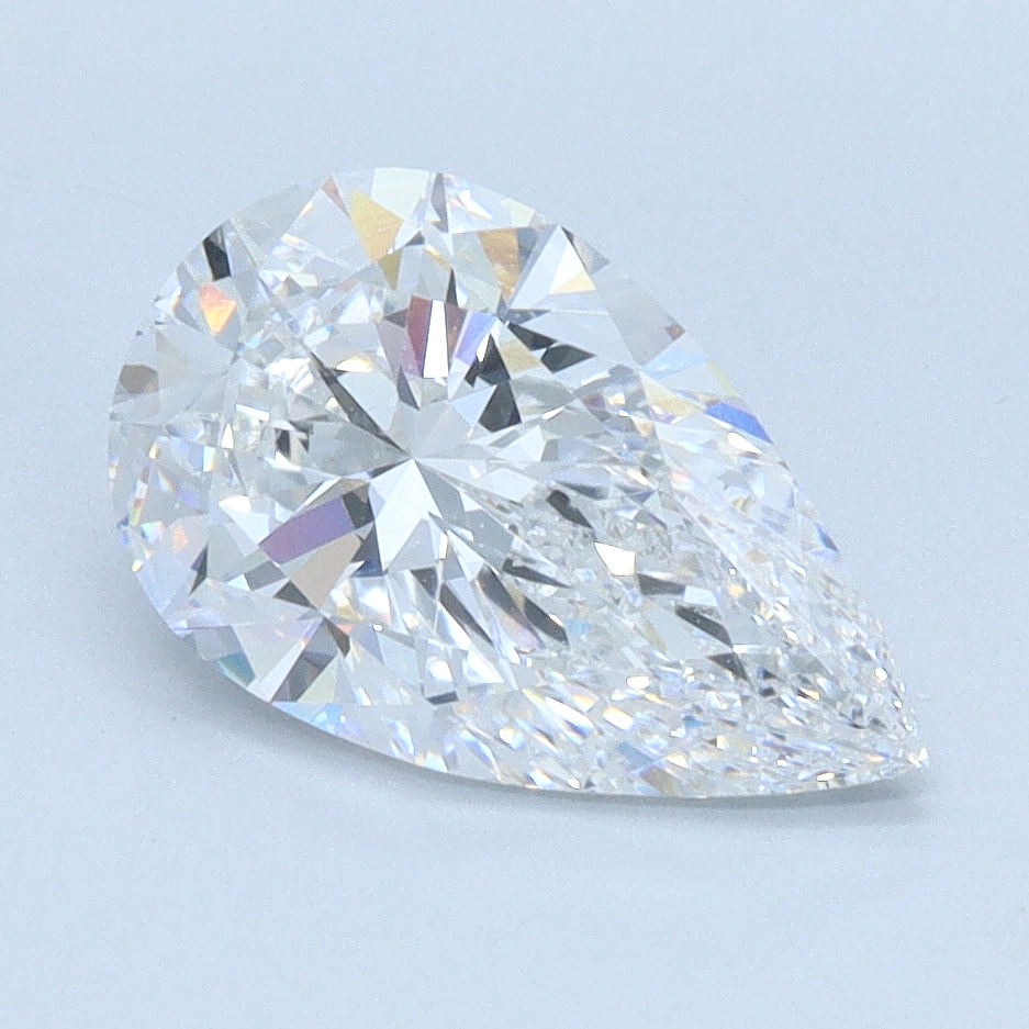 1.53 Carat Pear Cut Lab Diamond