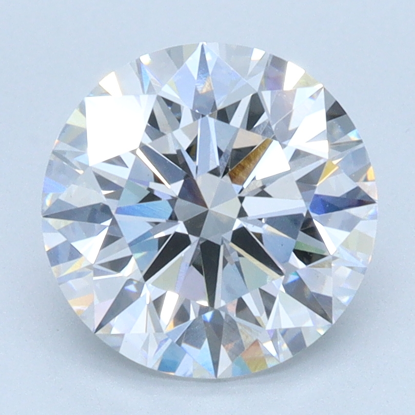 2.05 Carat Round Cut Lab Diamond