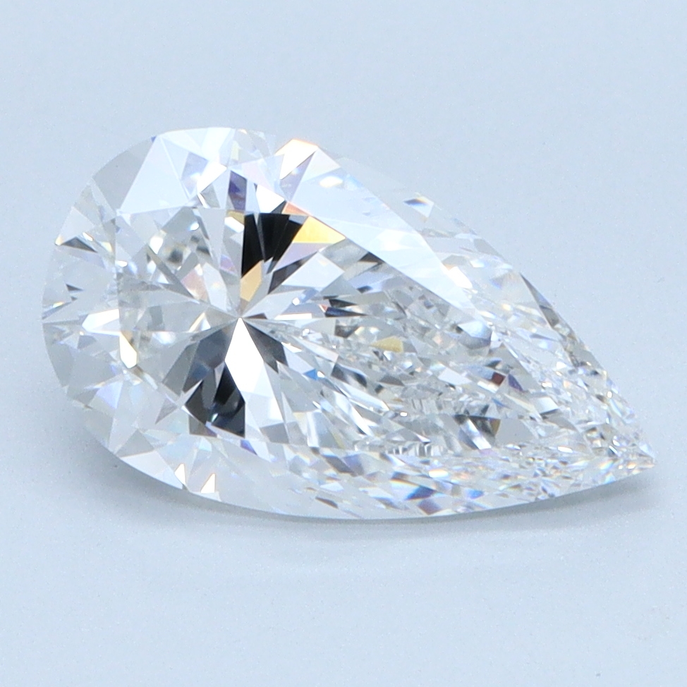 1.86 Carat Pear Cut Lab Diamond