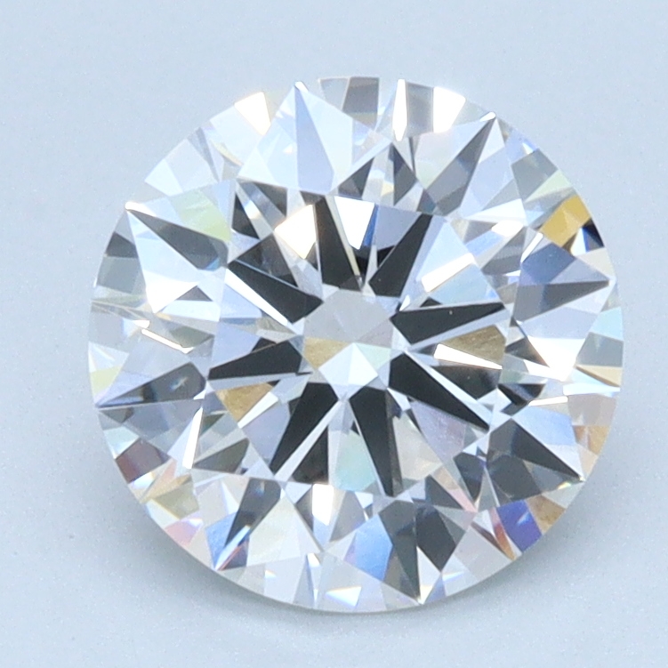 1.55 Carat Round Cut Lab Diamond