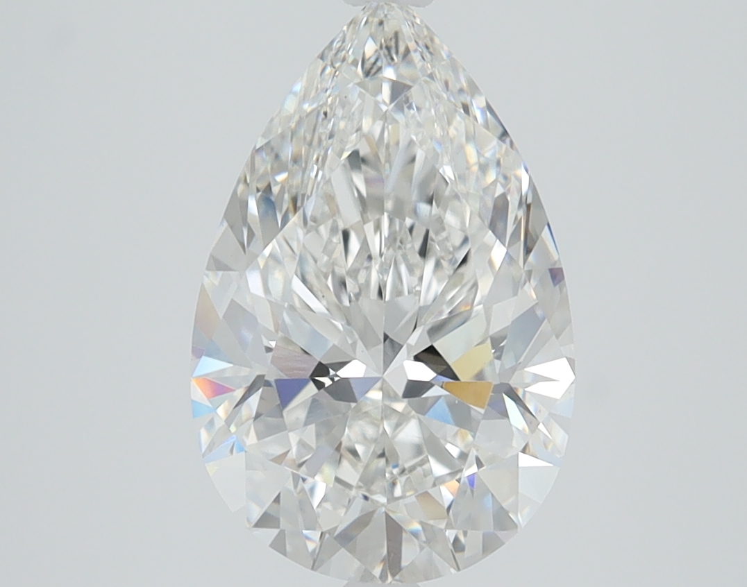 2.6 Carat Pear Cut Lab Diamond