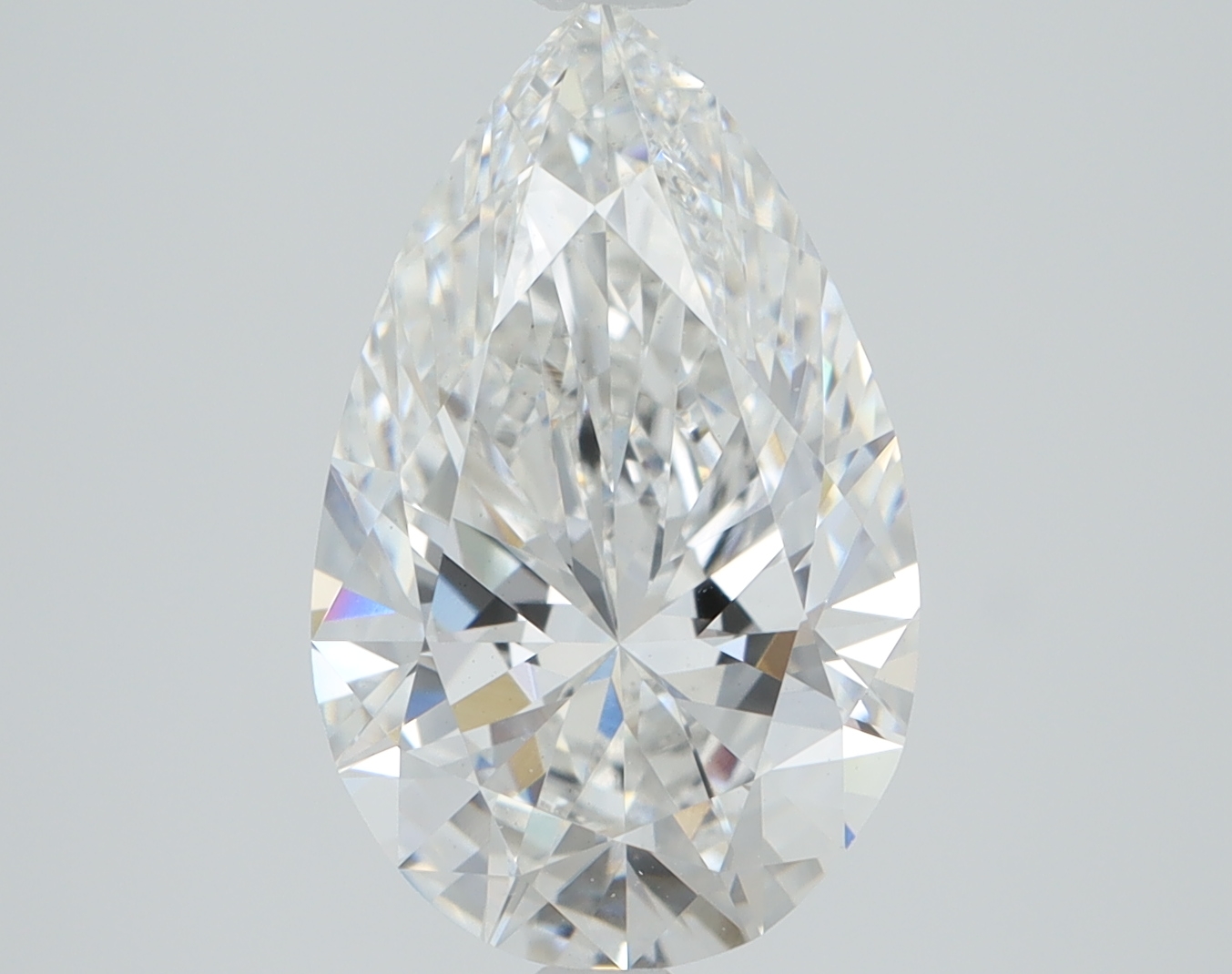 2.07 Carat Pear Cut Lab Diamond