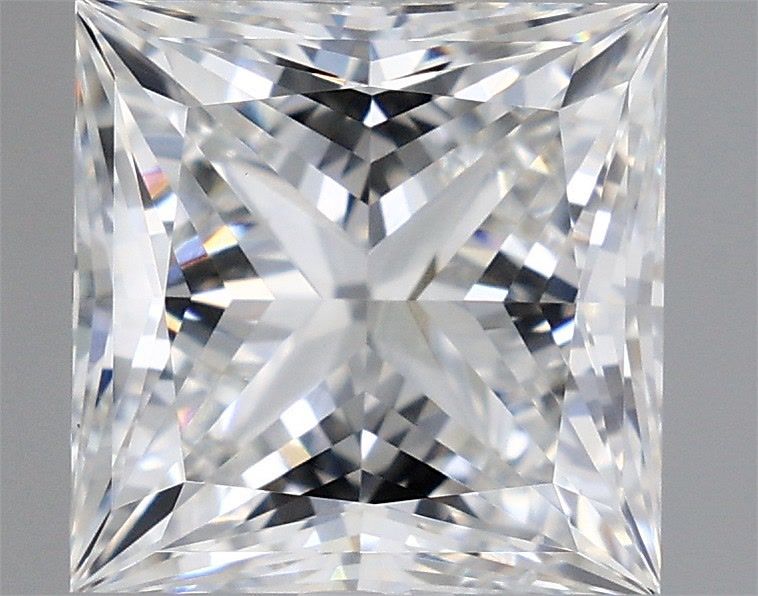 2.6ct PRINCESS Lab Diamond