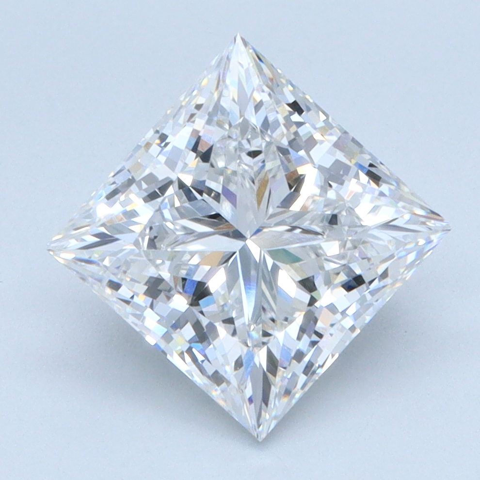 2.6ct PRINCESS Lab Diamond