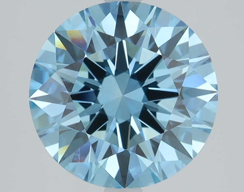 2.40ct Round Hope Diamond Blue VVS2 Lab-Grown Diamond