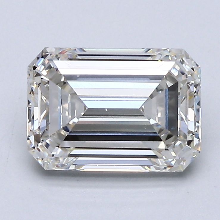 1.77 Carat Emerald Cut Lab Diamond