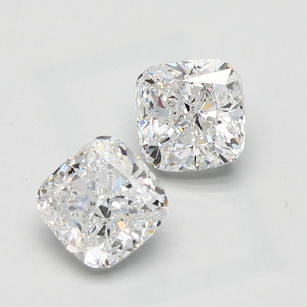 1.81 Carat Cushion Cut Lab Diamond