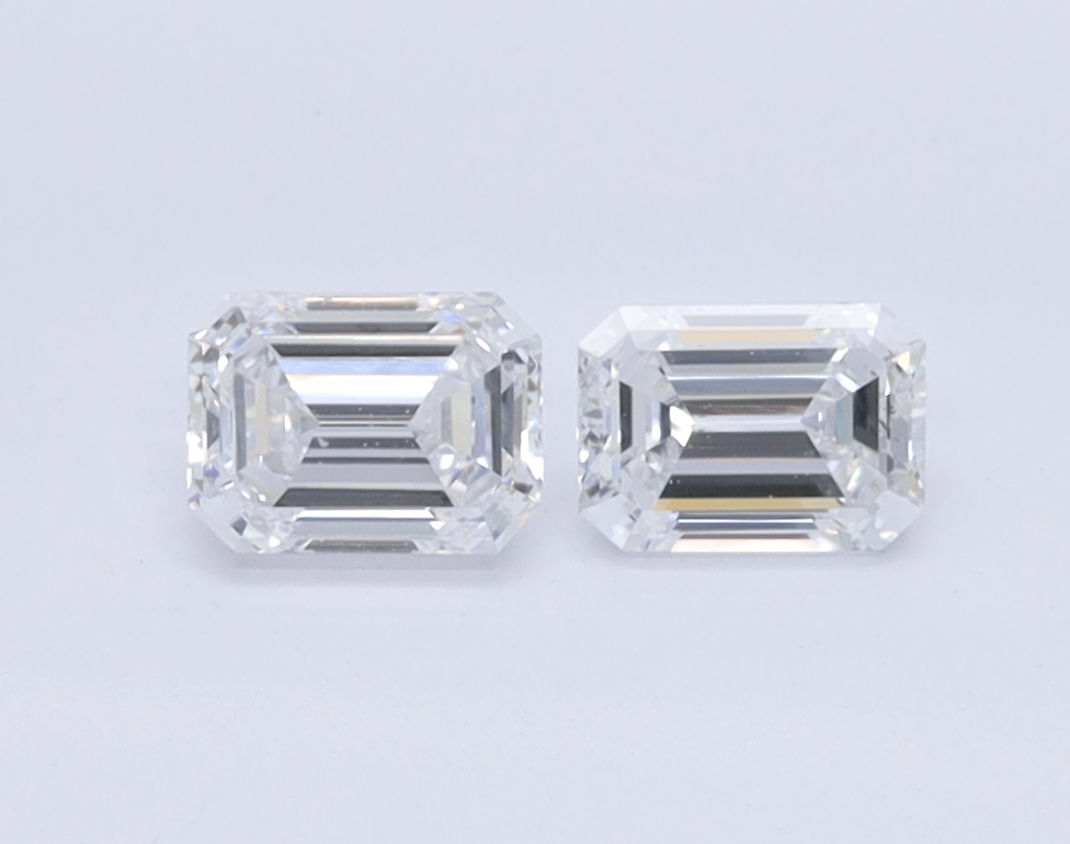 0.45 Carat Emerald Cut Lab Diamond