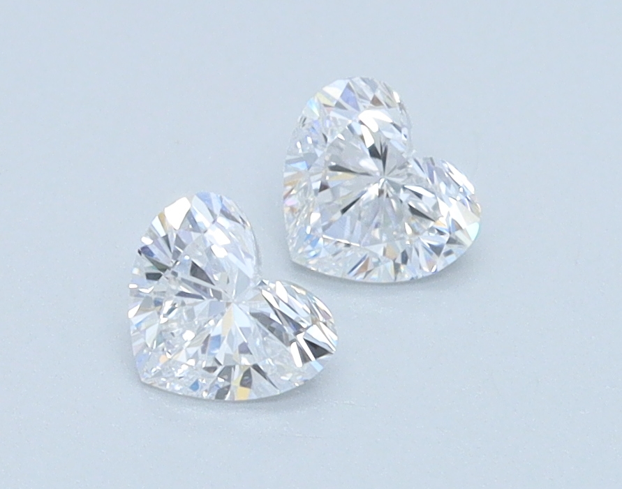 0.74 Carat Heart Cut Lab Diamond