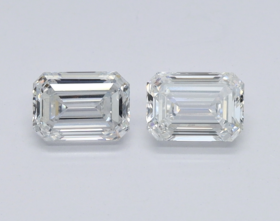 0.69 Carat Emerald Cut Lab Diamond