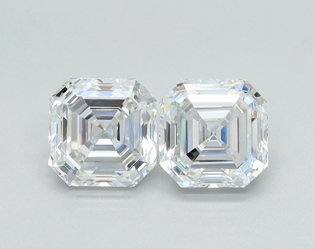 1.31 Carat Asscher Cut Lab Diamond