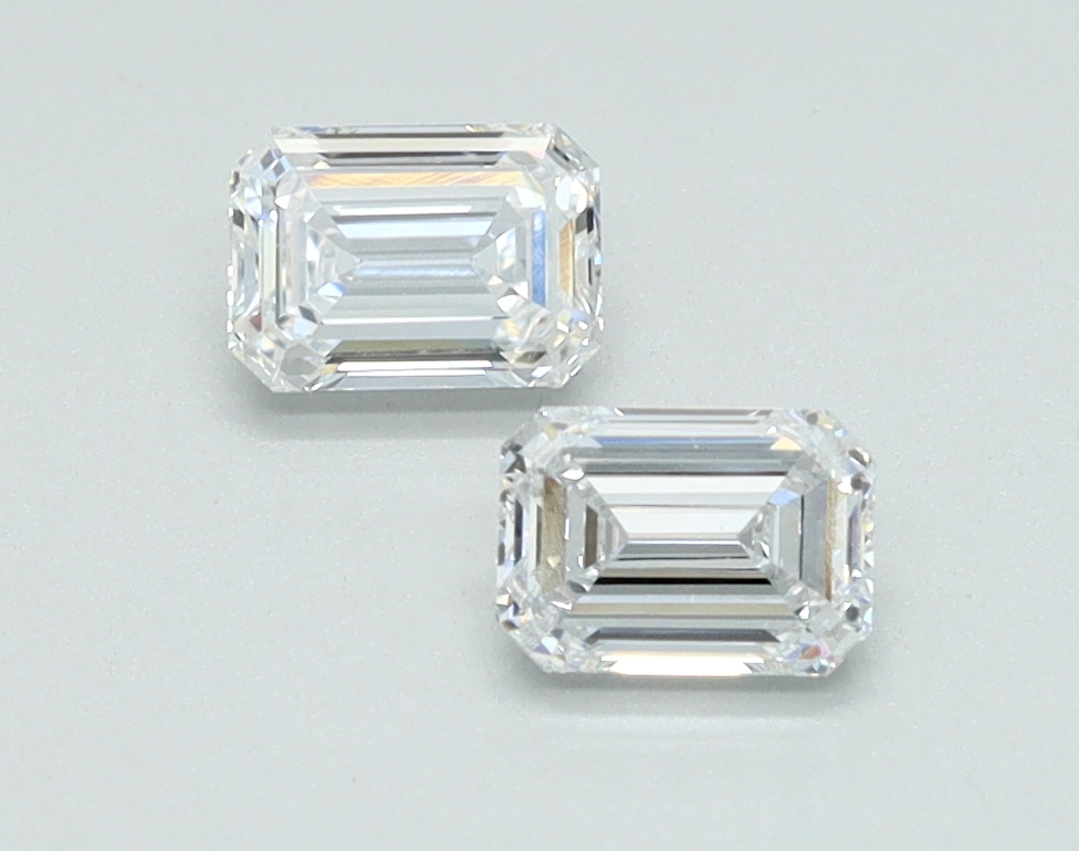 0.45 Carat Emerald Cut Lab Diamond