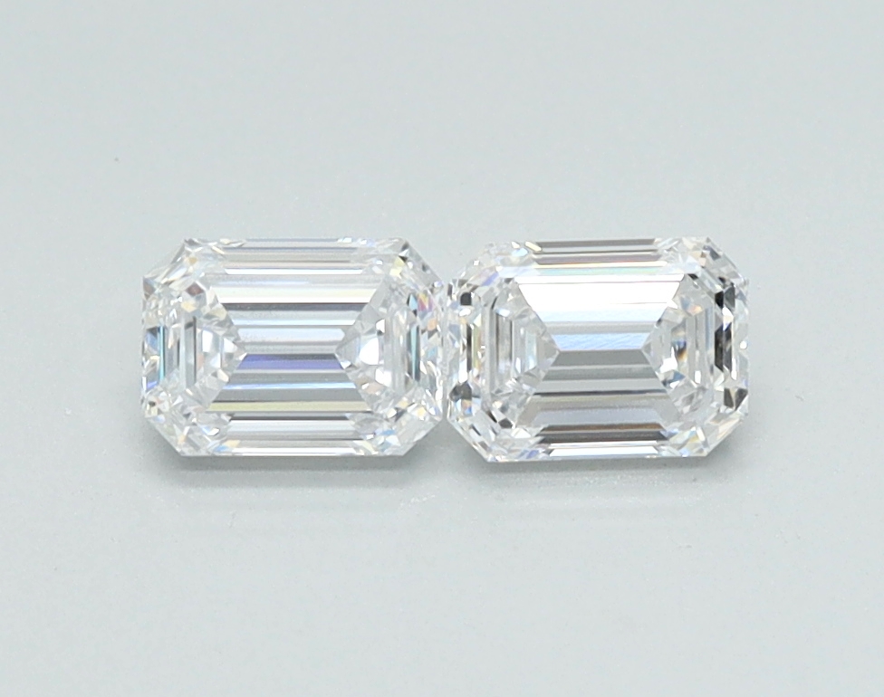 0.57 Carat Emerald Cut Lab Diamond