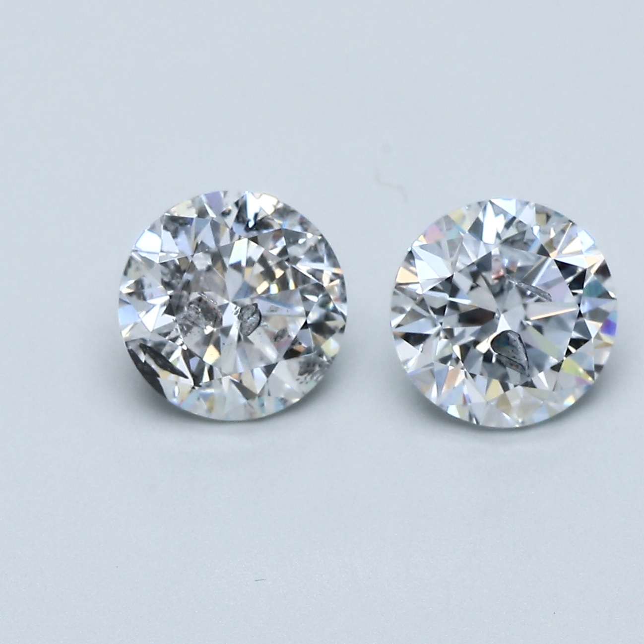 2.44 Carat Round Cut Lab Diamond