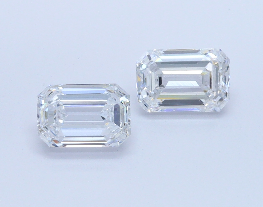 0.88 Carat Emerald Cut Lab Diamond