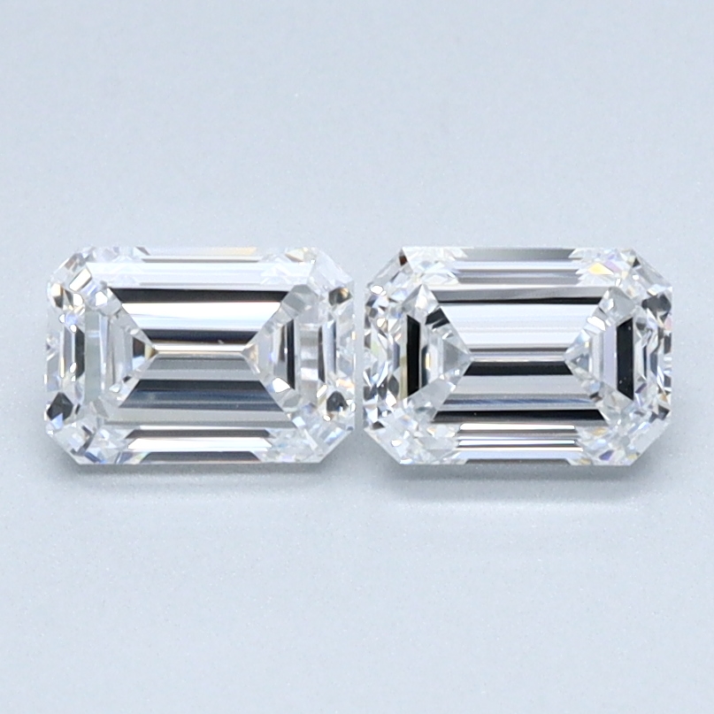 0.58 Carat Emerald Cut Lab Diamond