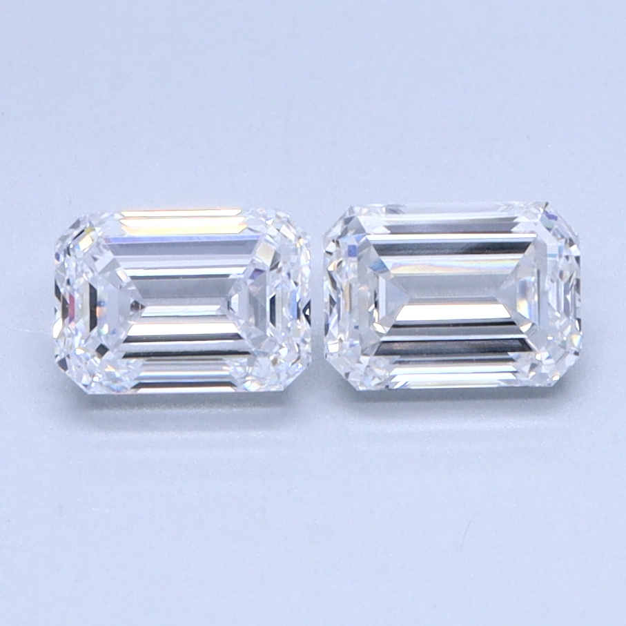 0.72 Carat Emerald Cut Lab Diamond