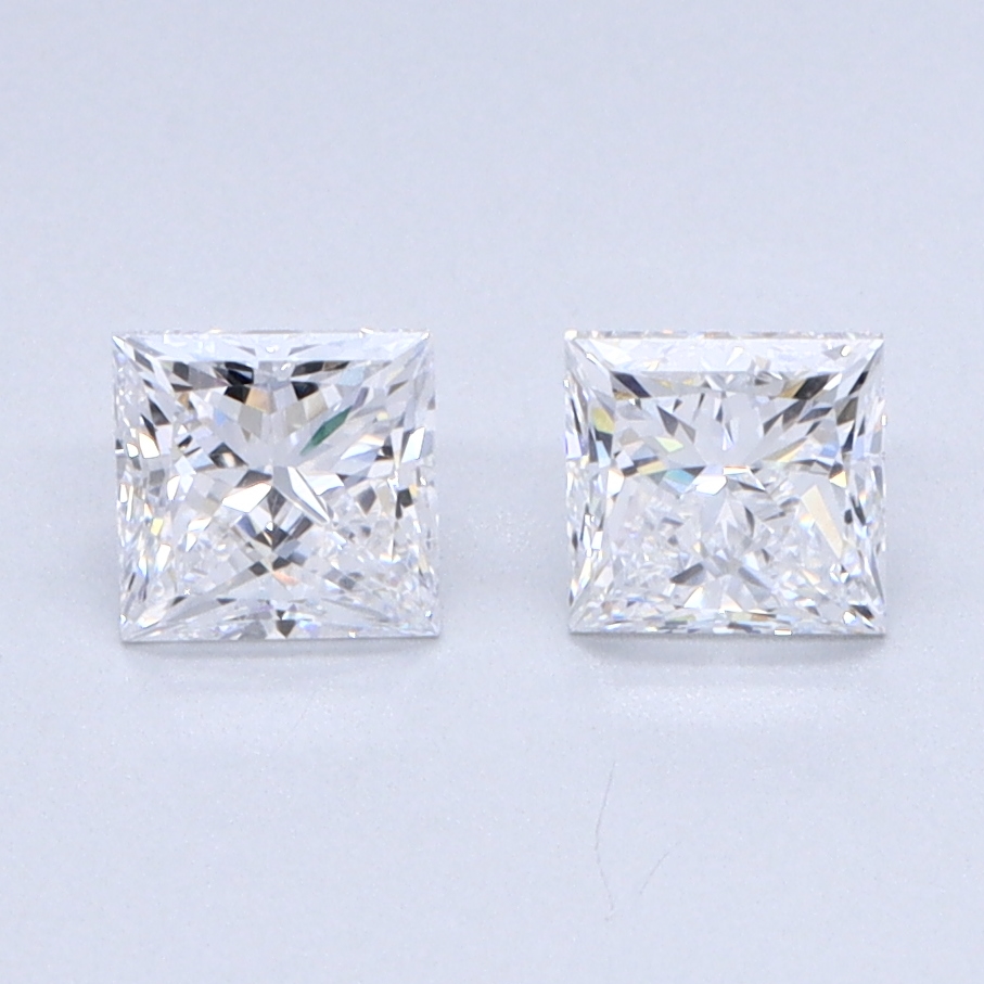 0.68 Carat Princess Cut Lab Diamond