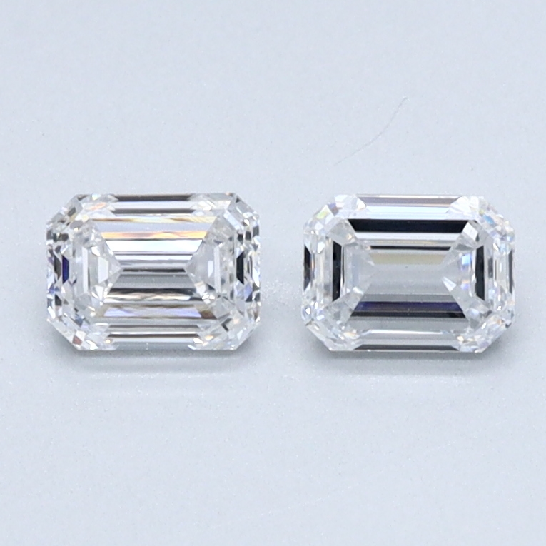 0.39 Carat Emerald Cut Lab Diamond