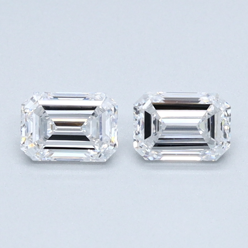 0.53 Carat Emerald Cut Lab Diamond