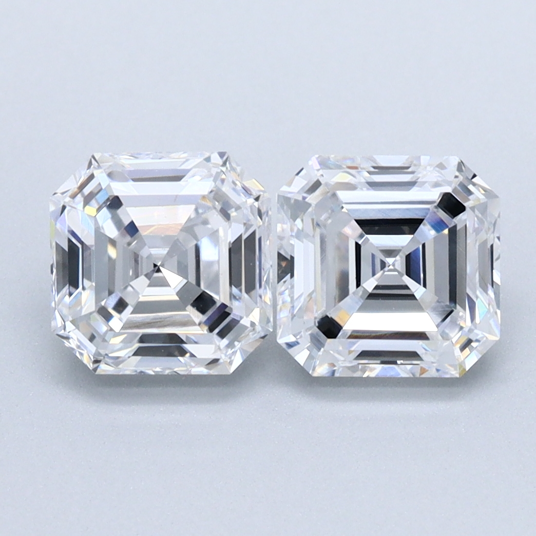 3.07 Carat Asscher Cut Lab Diamond