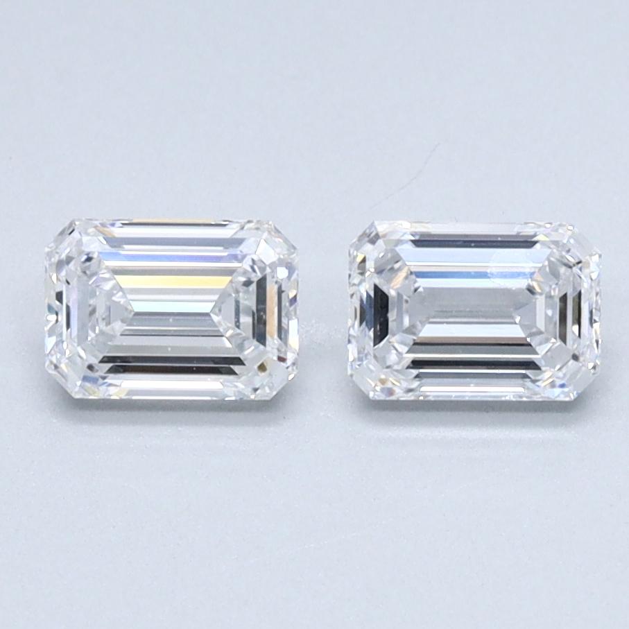 0.74 Carat Emerald Cut Lab Diamond