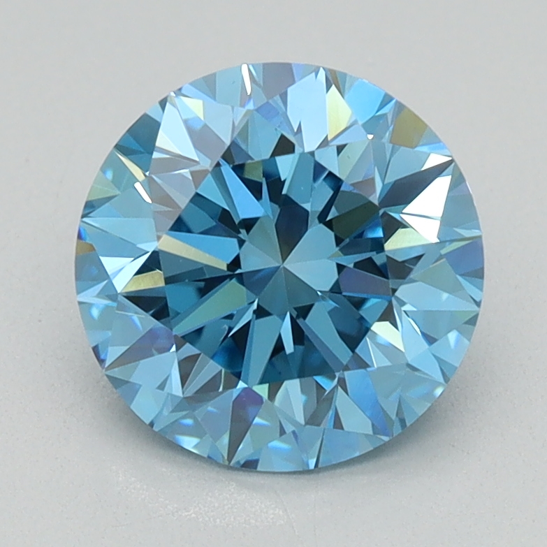 1.57ct Round Hope Blue VVS2 Lab-Grown Diamond