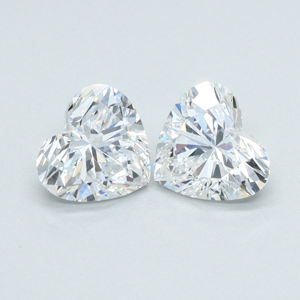 1.06 Carat Heart Cut Lab Diamond