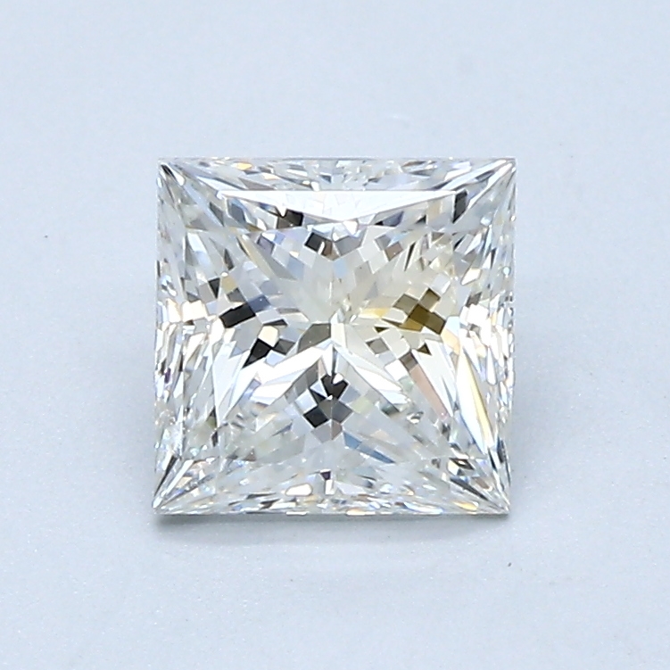 1.06 carat Princess lab grown diamond, G color, VS1 clarity