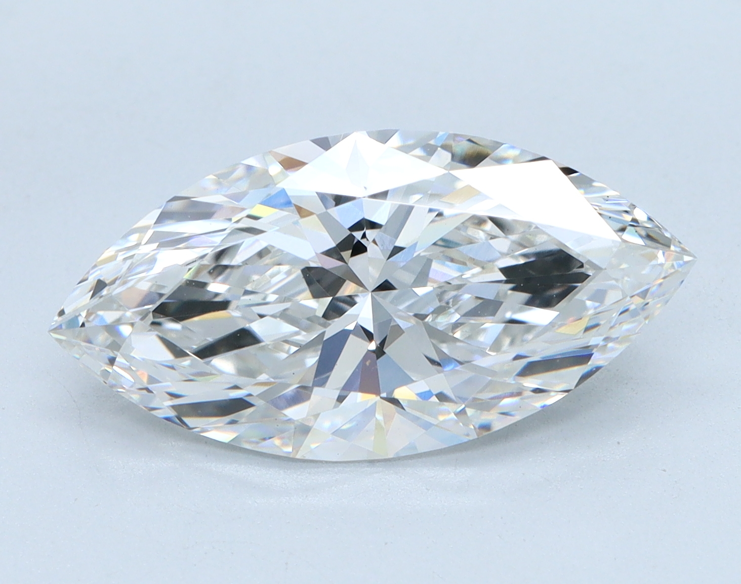 3.56 carat Marquise lab grown diamond, F color, VS1 clarity