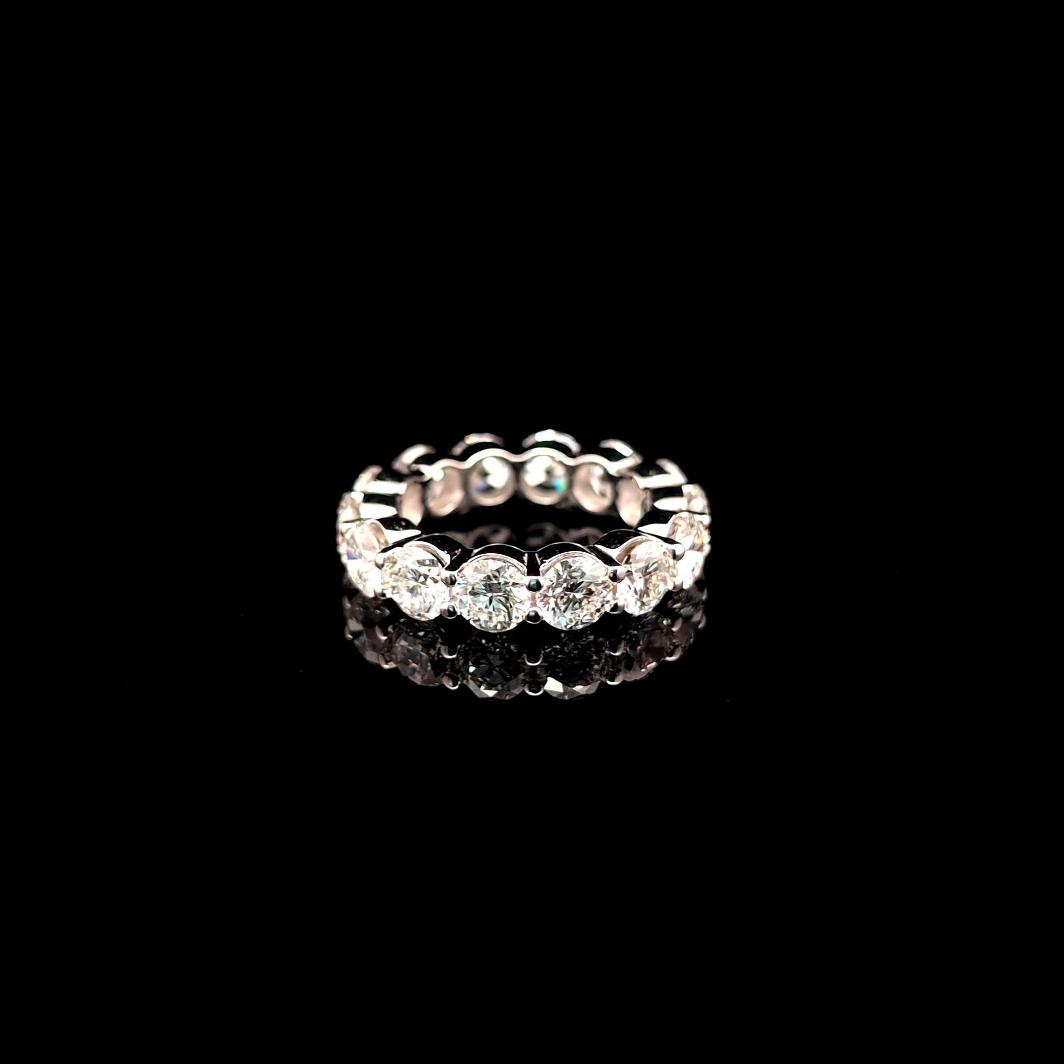 Round Eternity Ring alternate view 1