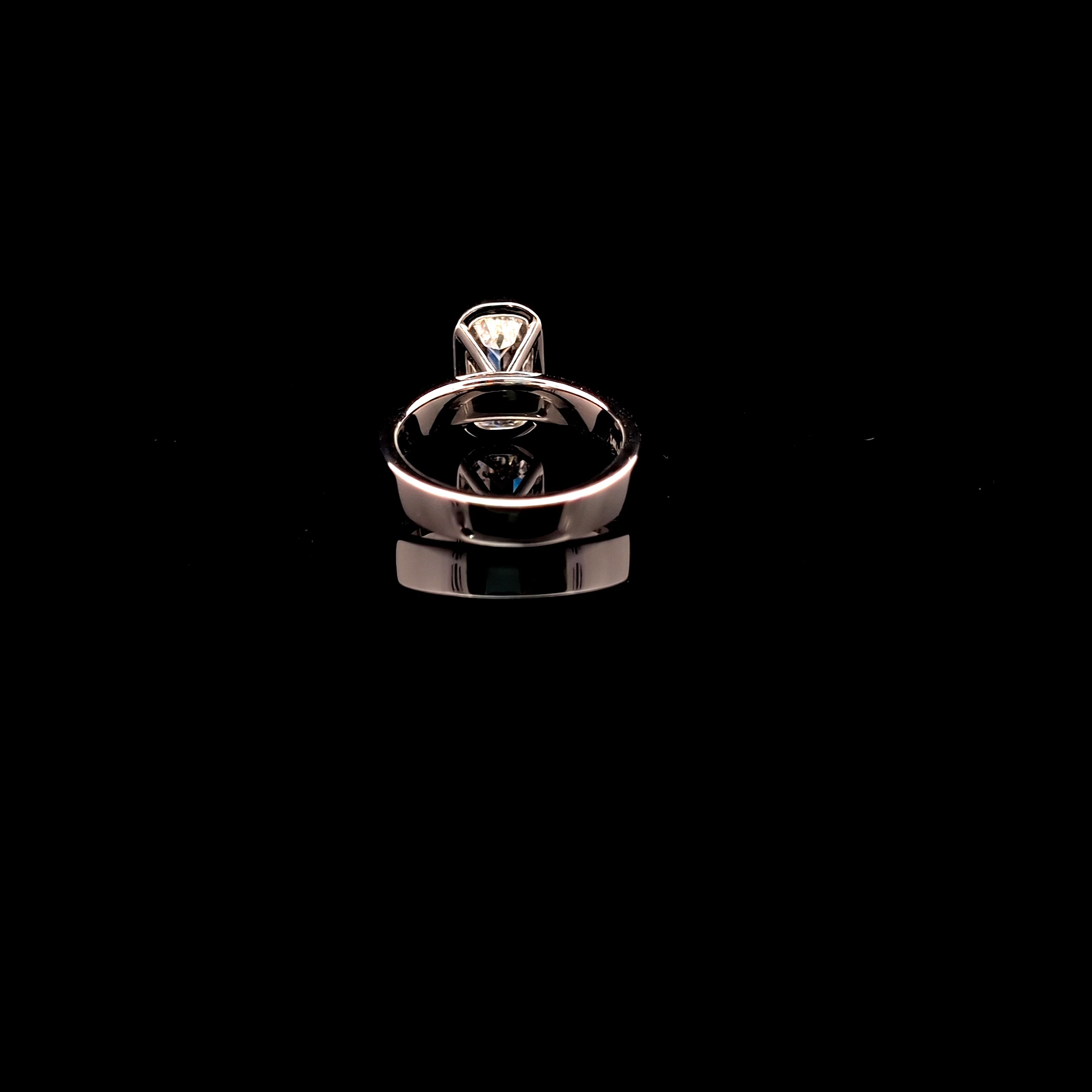 Capsule Solitaire Ring alternate view 1